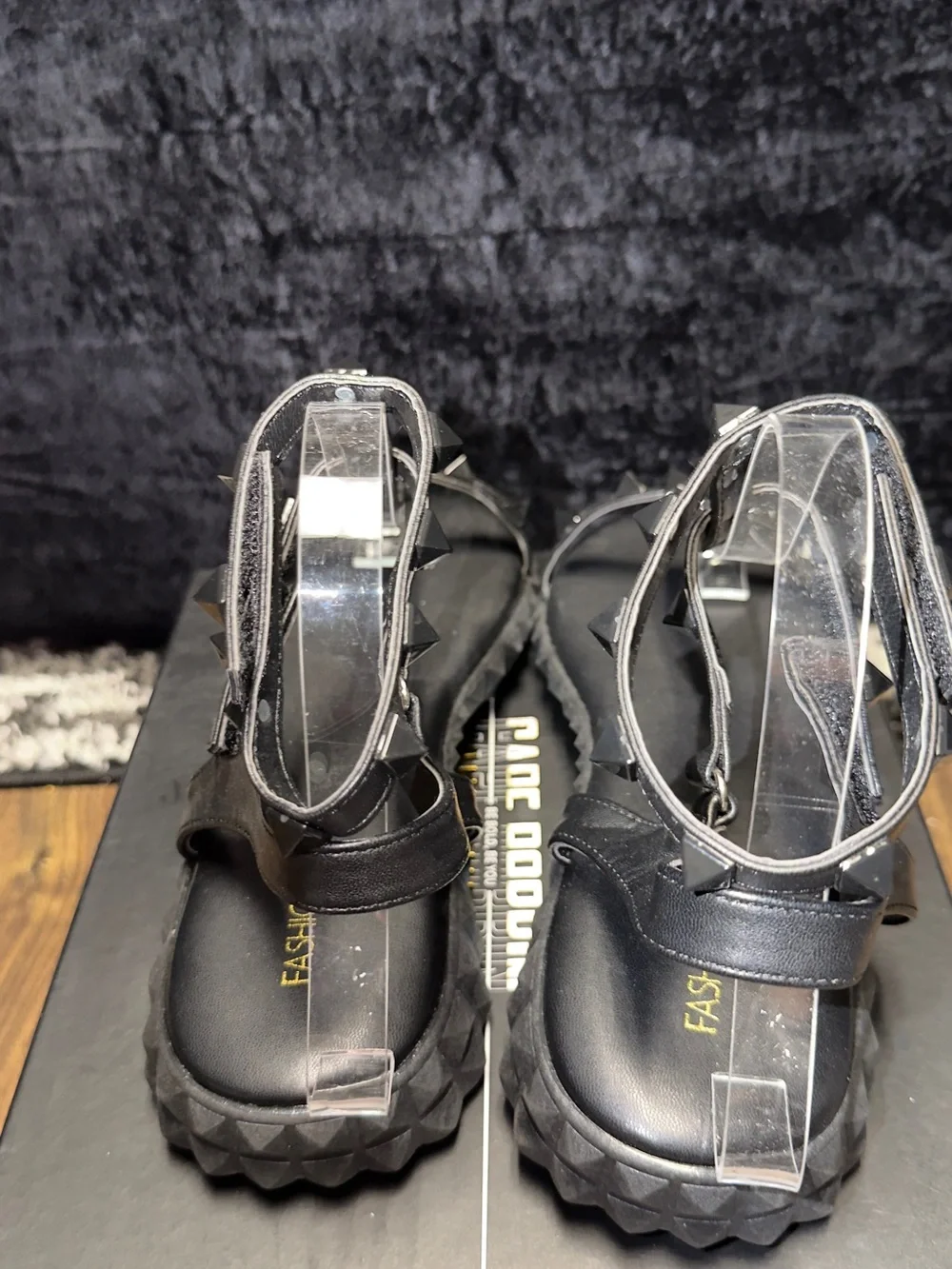 Fashion Nova cushioned edgy